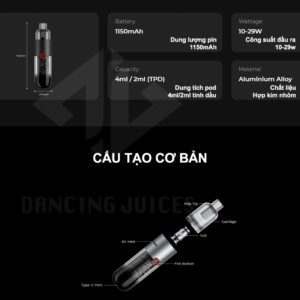 Vaporesso X Mini 29w Pod Kit Phone: 0971.829.269
