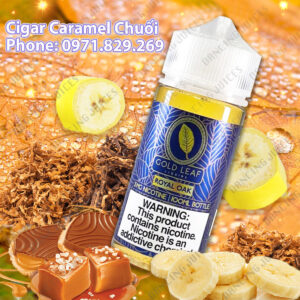 GOLD LEAF Royal Oak 100ml Tinh Dau Vape My Chinh Hang Phone: 0971.829.269