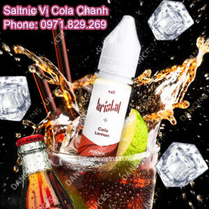 Kardinal Kristal Cola Lemon 15ml - Tinh Dau Saltnic Chinh Hang