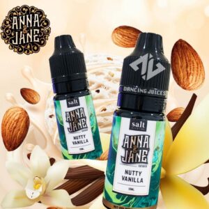 Saltnic Anna Jane Nutty Vanilla 10ml - Tinh Dau Saltnic Malay Chinh Hang