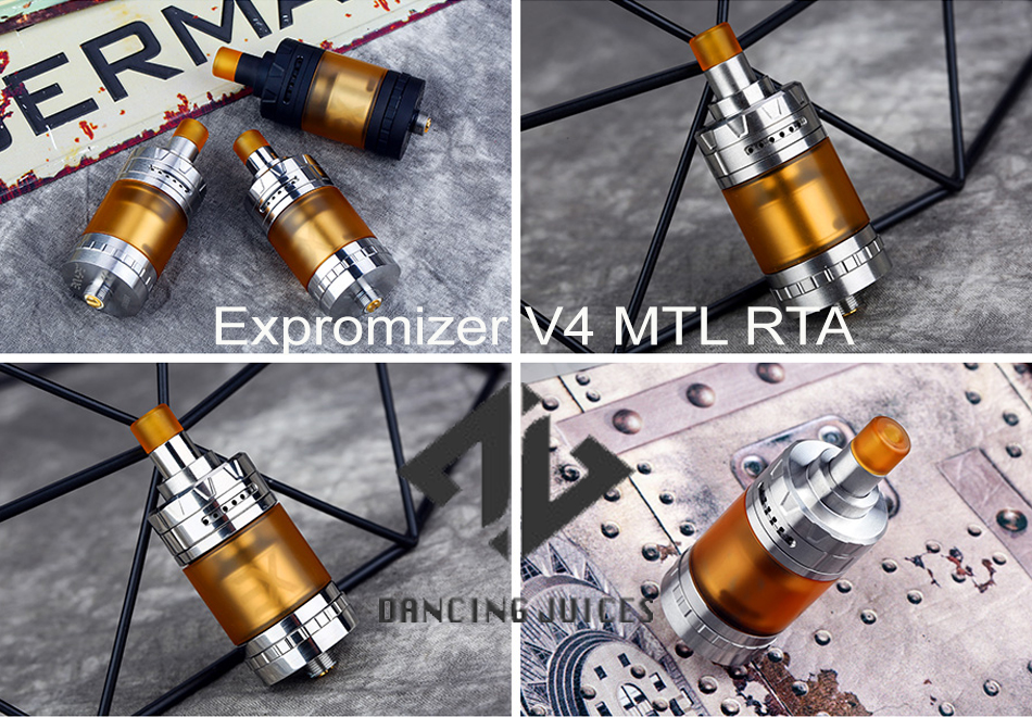 Expromizer V4 MTL RTA - Đầu Đốt Vape Chính Hãng