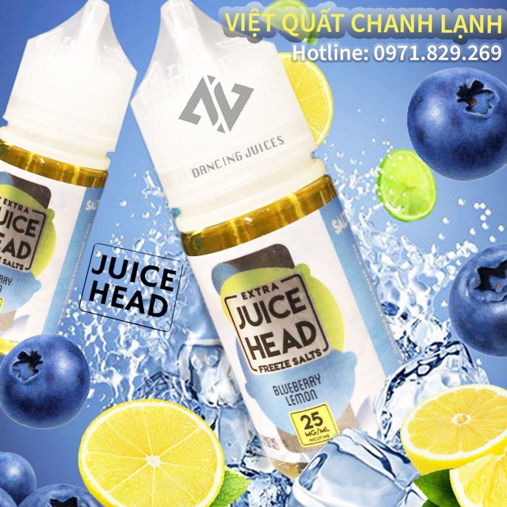 Saltnic Juice Head Freeze Blueberry Lemon 30ml