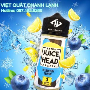 Vape Shop Dancing Juices Thuốc lá điện tử - Juice Head Extra Freeze Blueberry Lemon 100ml - Tinh dầu Vape Mỹ chính hãng