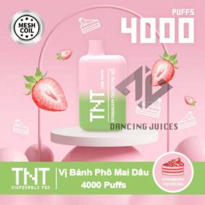 TNT Disposable 4000Puffs - Pod 1 lan dung chinh hang