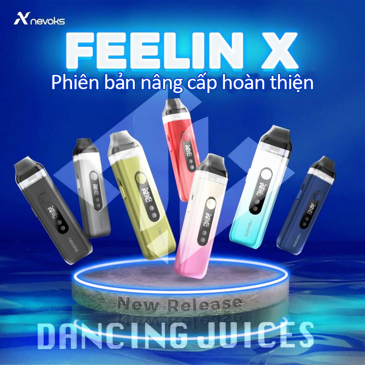 Nevoks Feelin X 40w Pod Kit - Thiet Bi Pod System Chinh Hang 