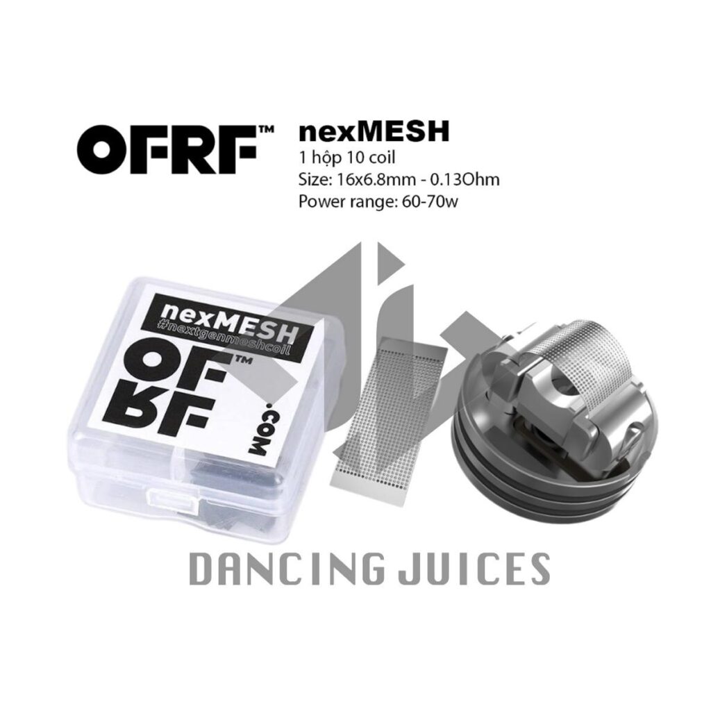 Nexmesh Ofrf ( Coil Luoi ) 0.13Ohm - Coil Vape Chinh Hang