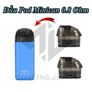 Dau Pod Aspire Minican 2 0.8 Ohm - Dau Pod Chua Dau Chinh Hang
