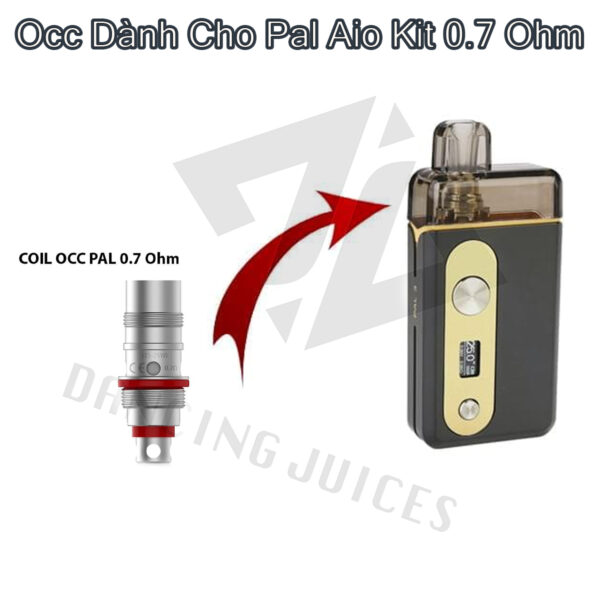 Occ Danh Cho Pal Aio Kit 0.7 Ohm - Coil Occ Vape Chinh Hang