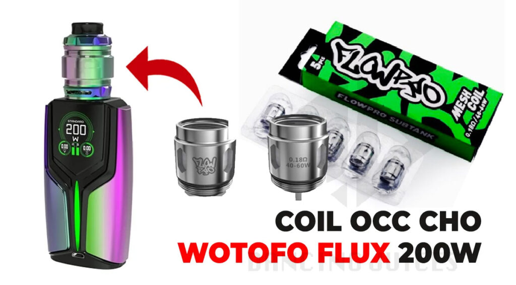 Occ Danh Cho Wotofo Flux 0.18 Ohm - Coil Occ Vape Chinh Hang