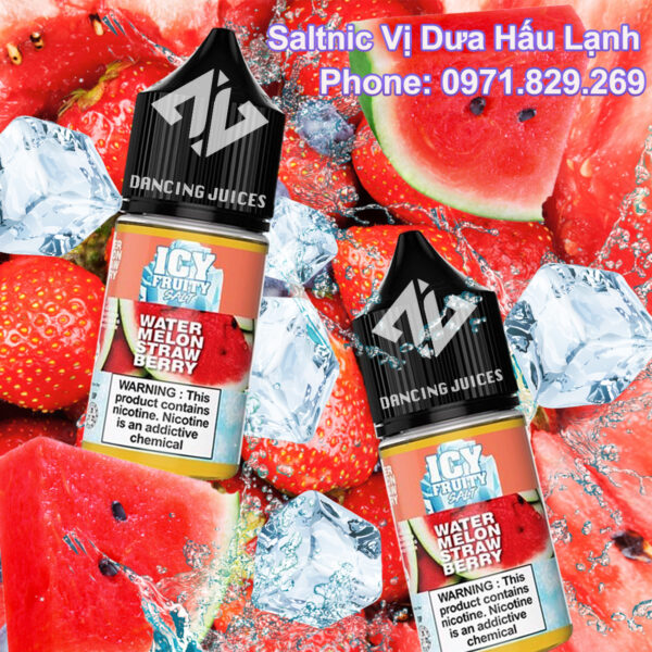 Saltnic Icy Fruity Watermelon Strawberry 30ml Phone: 0971.829.269