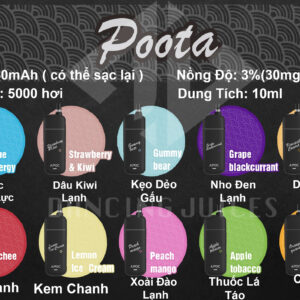 Apoc Poota 5000 Puffs Dispod - Pod 1 Lan Dung Chinh Hang Phone: 0971.829.269