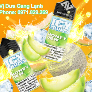 Icy Fruity Honeydew 100ml - Tinh dau Vape Chinh Hang Phone: 0971.829.269