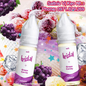 Kardinal Kristal Grape Candy 15ml - Tinh Dau Saltnic Chinh Hang